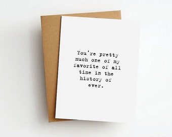 history of ever love card