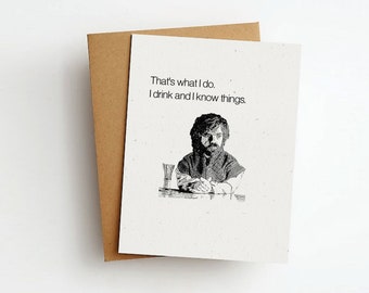 tyrion humor card