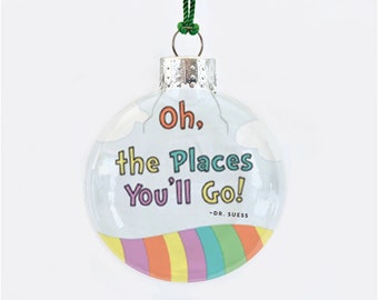 dr. seuss see-through glass ornament