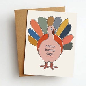 turkey day thanksgiving greeting card