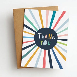 thank you sun card
