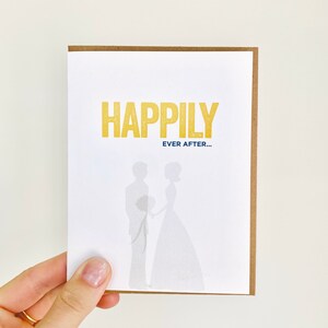 happily ever after wedding card image 3