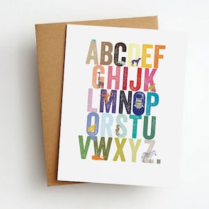 ABC baby/kid card