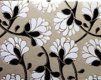 4 Bar Note Cards- Floral Blooms - Gold (Set of 10)