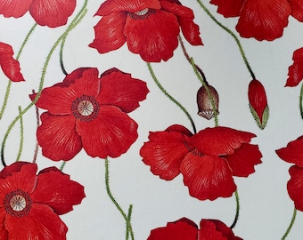 Poppy Blank Notecards- Set of 10
