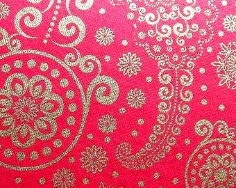 Greeting Cards - India - Magenta (Set of 10)