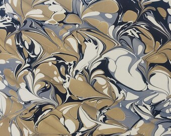A2 Brown and Black Marble (Set of 6)
