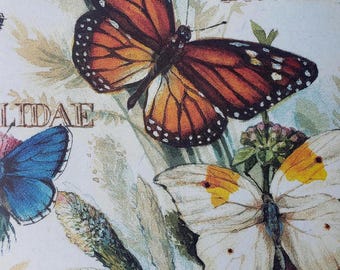 A2 Butterflies Greeting Cards (Set of 10)
