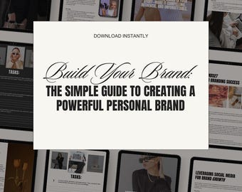 La semplice guida al personal branding e le attività praticabili: modificabili e rivendibili!