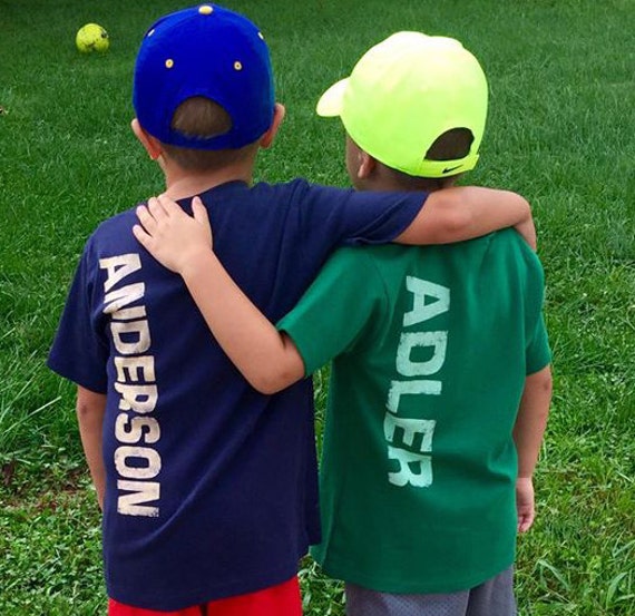 Items Similar To Add A Name To Your T shirt Personalize Your Toddler 