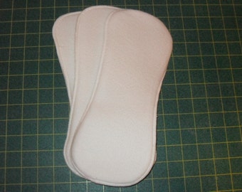 3 Bamboo/Zorb contoured inserts