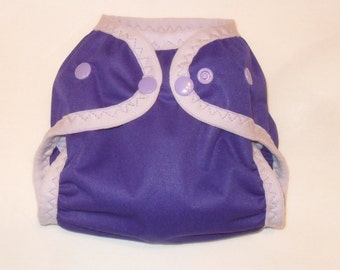 Small Purple Diaper cover