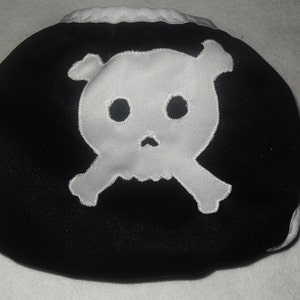 Skull butt  diaper cover