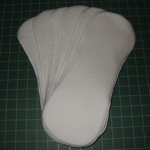 12 Bamboo/Zorb contoured inserts