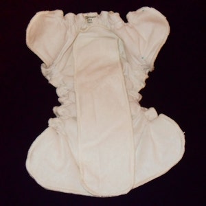 3D Zorb Fitted diaper with snaps image 4