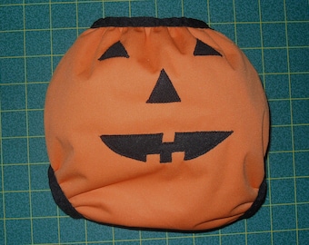 Pumpkin Butt PUL diaper cover