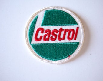 Castrol Wakefield Green Logo Embroidered Badge //Cloth Patch