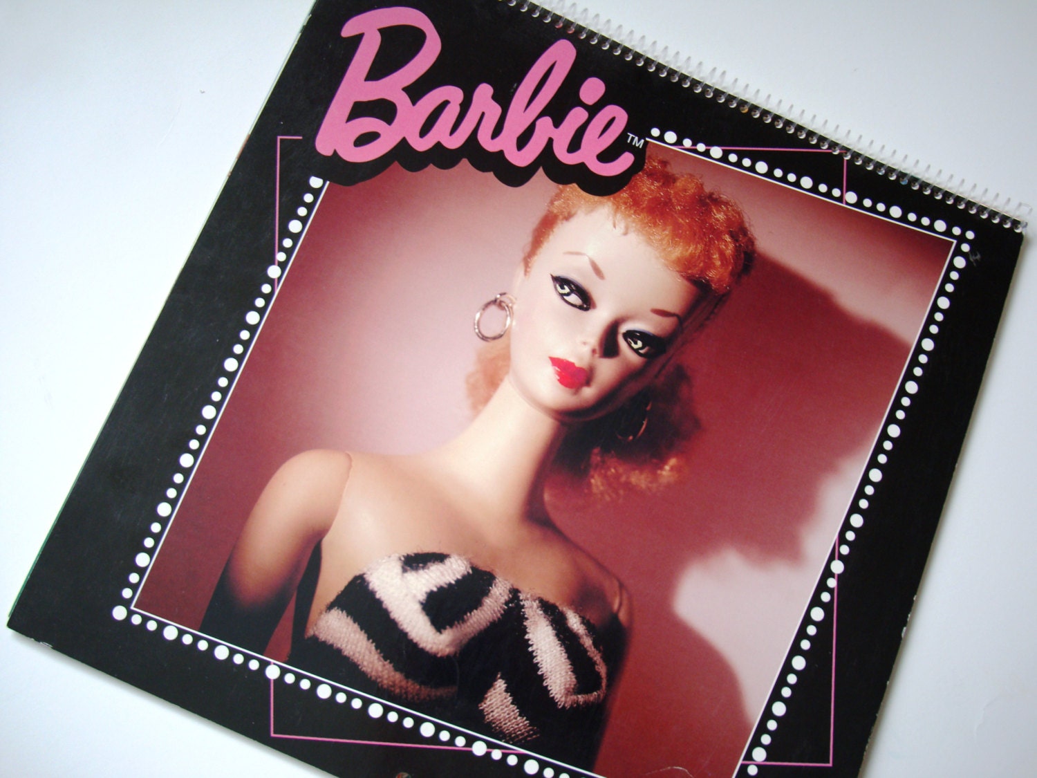 Vintage Barbie Calendar 1995 Featuring 1960s Barbie Dolls Etsy