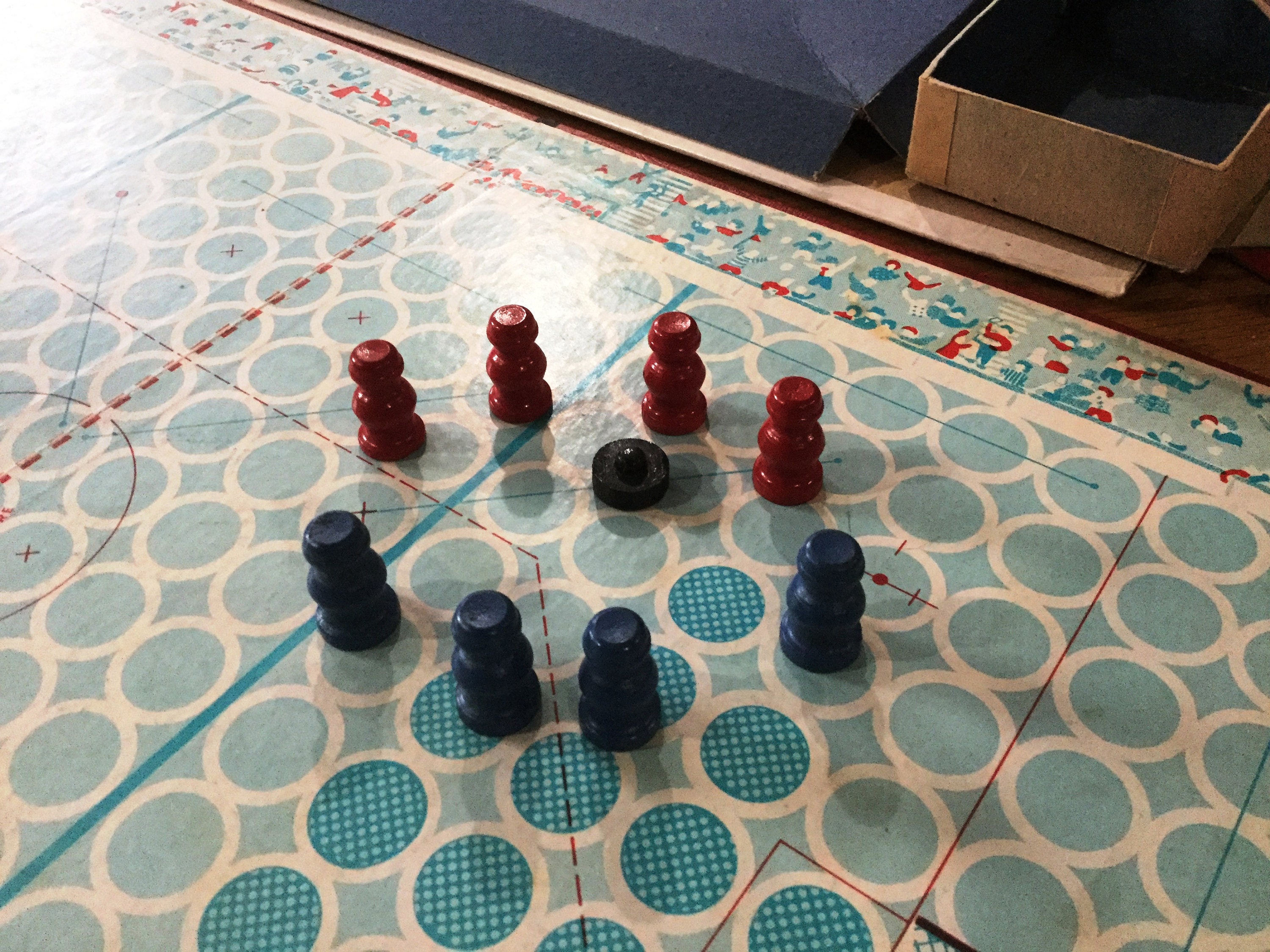 Vintage Pass & Score Hockey Board Game Frank Mahovlich Punch Imlach