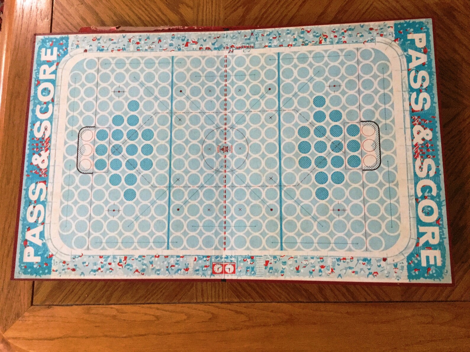 Vintage Pass & Score Hockey Board Game Frank Mahovlich Punch Imlach