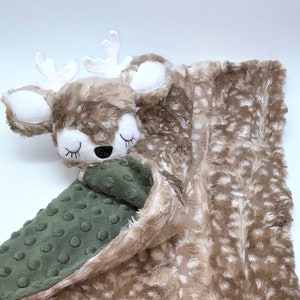 Levtex baby deer security blanket top