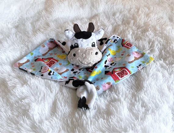 Plush cow blanket sales