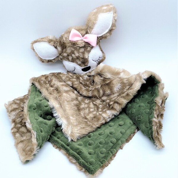 Deer Baby Blanket Etsy
