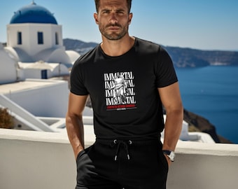 Greek Mythology Shirt, Immortal Statue Graphic Tee, Unisex