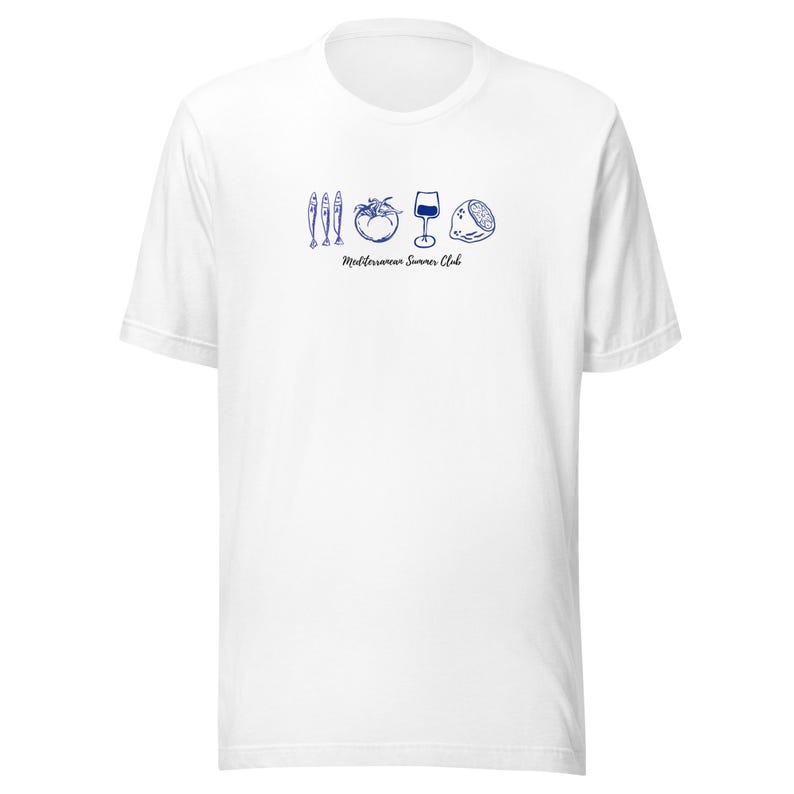 Mediterranean Summer Club T shirt