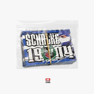 Schalke 1904 Sticker | 25x Stickers North Curve, 1904 | Football Fan Merchandise | PVC | Weatherproof