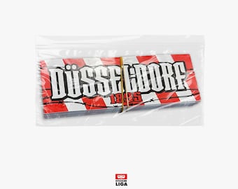 Düsseldorf 1895 Stickers | 25x Curve Stickers | Football Fan Merchandise | PVC | Weatherproof