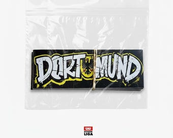 Dortmund Stickers | 25 Stickers | Covered here, Dortmund rules, Stadium, 1909 | Football Fan Merchandise | PVC | Weatherproof