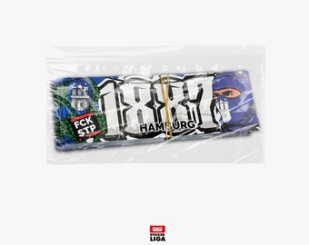 Hamburg Stickers | 25 Stickers West Stand, 1887 | Football Fan Merchandise | PVC | Weatherproof