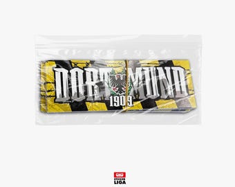 Dortmund 1909 Stickers | 25 Stickers South Stand, 1909, Bars | Football Fan Merchandise | PVC | Weatherproof