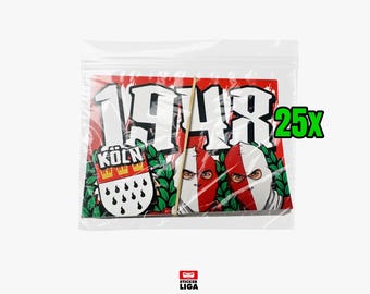 Cologne Stickers | 25x South Stand Stickers, 1948 | Football Fan Merchandise | PVC | Weatherproof | Ultras | Fans
