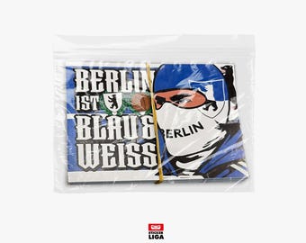 Berlin Ha-Ho-He Stickers | 25 Stickers East Stand, 1892 | Football Fan Merchandise | PVC | Weatherproof