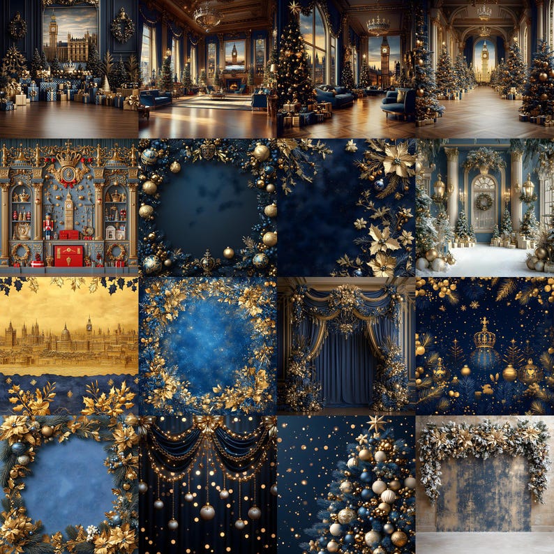 100 Royal Christmas Backdrops | Nutcracker, London, British | Navy and ...