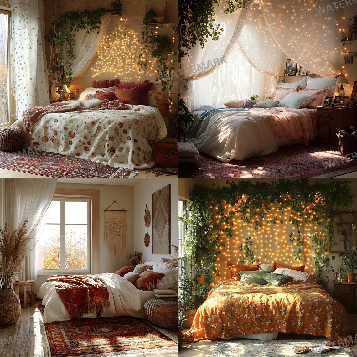 15 Dreamy Boho Backdrops - Cozy Backgrounds for Photography, Photoshop ...