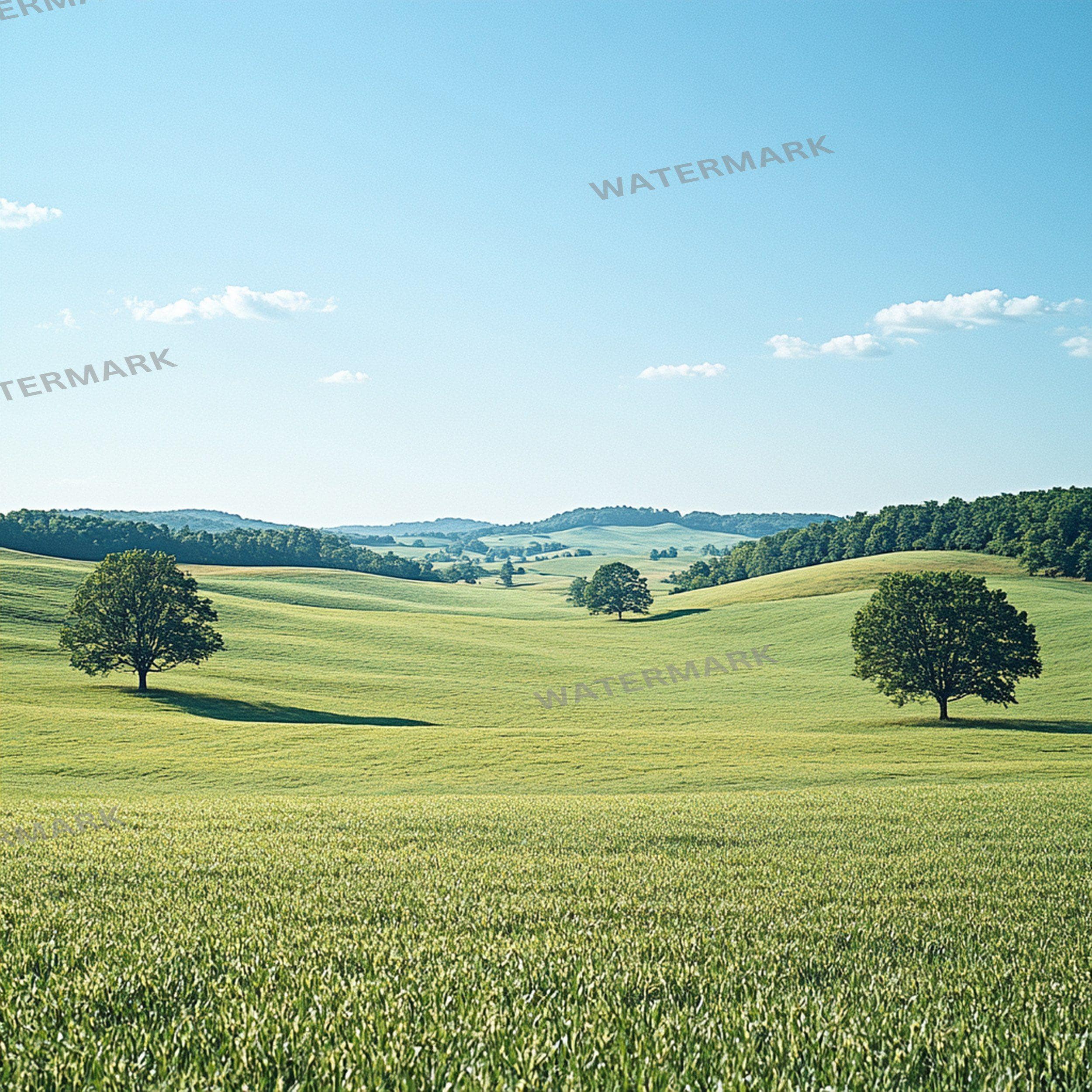 Open Field Photography Backdrops: Scenic Landscape Digital Pngs ...