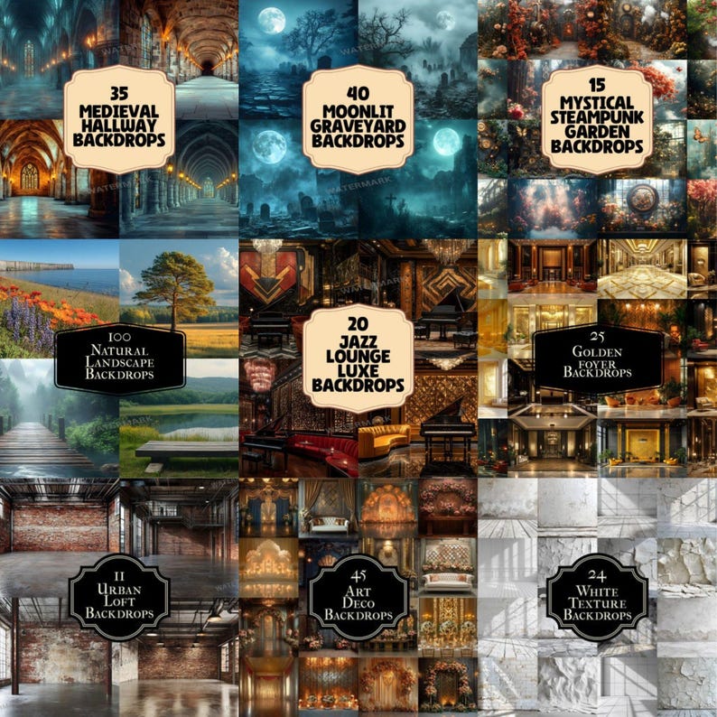 BACKDROP BUNDLE - 20,000 Backdrops - Photography Backdrops Mega Bundle ...