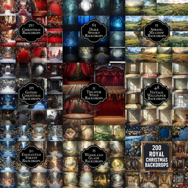 BACKDROP BUNDLE - 20,000 Backdrops - Photography Backdrops Mega Bundle ...