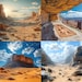 15 Ancient Rock Backdrops - Digital Nature Backgrounds for Photoshop ...