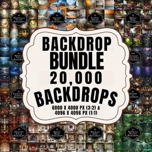 15,000 Photography Backdrops Mega Bundle – Digital Textures, Composites (Digital Download)