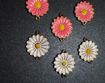 Hot Pink Daisy Rhinestone Necklace /& Bracelet Set fits American Girl Doll