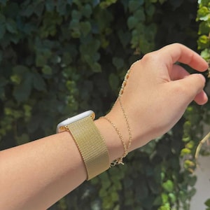 gold metal braided cord