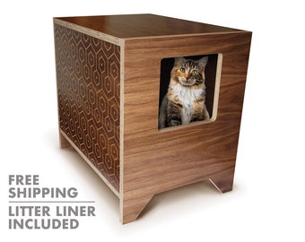 cat ear litter box