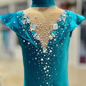 Rhythmic Gymnastics Leotard: Competition Ice Skating Dress