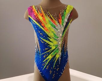 Maillot de gimnasia rítmica: vestido de competición para patinaje sobre hielo