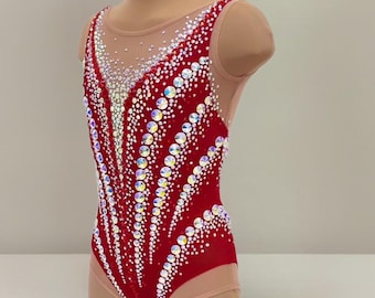 Rhythmic Gymnastics Leotard: Competition Ice Skating Dress