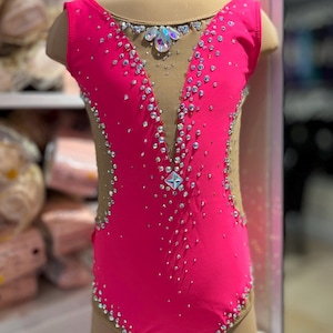 Rhythmic Gymnastics Leotard: Competition Ice Skating Dress